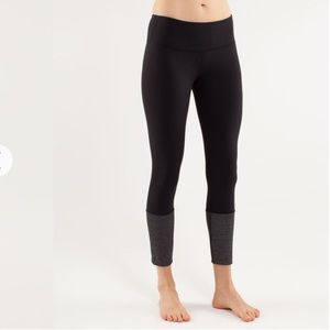 Lululemon Wunder Under Crop *Special Edition